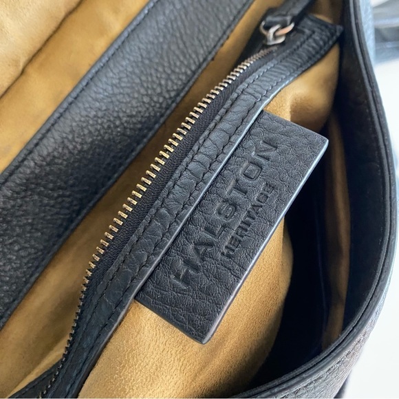 HALSTON HERITAGE Crossbody Black Leather - Picture 7 of 9